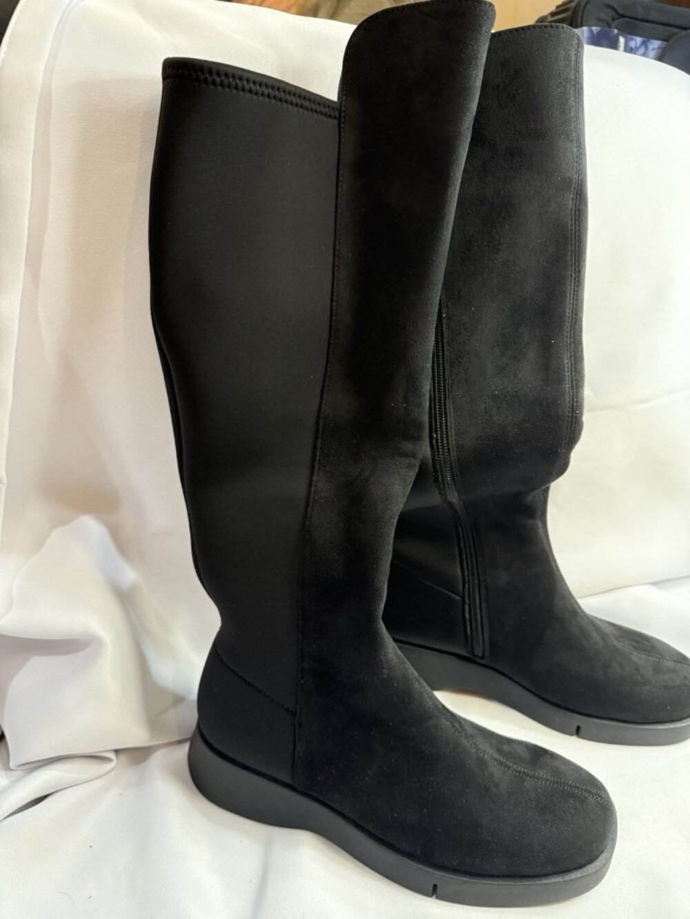 Aerosoles Flavia Boots Women’s Size 10 Black Riding Boot Tall - Picture 2 of 5